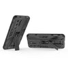 For Huawei P40 Pro Supersonic PC + TPU Shock-proof Protective Case with Holder(Black)