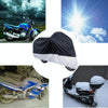 210D Oxford Cloth Motorcycle Electric Car Rainproof Dust-proof Cover, Size: XL (Silver)