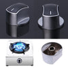 Gas Stove Knob Switch Metal Button Lighter Handle Gas Stove Accessories(8mm 45 Degrees)