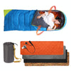 Winter Outdoor Camping Smart Portable Heating Sleeping Pad(Orange Red)