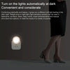 Original Xiaomi Youpin Yeelight LED Round Plug-in Light-sensitive Night Light Jelly3,US Plug(White)