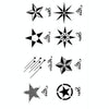 10 PCS Classic Black  Waterproof Temporary Tattoo Sticker(HC-166)