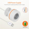 Zigbee USB PIR Motion Sensor, 12m/120°, App Alerts