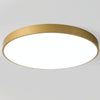 Macaron LED Round Ceiling Lamp, Stepless Dimming, Size:30cm(Gold)