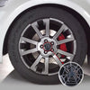 4 PCS Spider Metal Car Sticker Wheel Hub Caps Centre Cover Decoration