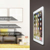 Wall-mounted iPad Magnetic Adsorption Universal Sticker Mobile Phone Wall Bracket(Black B)