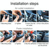 Universal Car Air Vent Mount Phone Holder Stand, Clip Width: 6-8.5cm, For iPhone, Galaxy, Sony, Lenovo, HTC, Huawei and other Smartphones (Black)