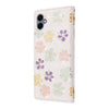 For Samsung Galaxy A06 4G Bronzing Painting RFID Leather Phone Case(Bloosoming Flower)