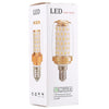 E27 16W LED Energy-saving Lighting Glass Bulb Corn Light AC 110-265V (Warm White)