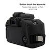 PULUZ Soft Silicone Protective Case for Canon EOS 77D(Black)