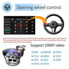Universal Machine Android Smart Navigation Car Navigation DVD Reversing Video Integrated Machine, Size:10inch 1+16G, Specification:Standard+12 Lights Camera