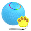 RC Cat Toy, Luminous Ball 5.5cm, Blue, USB Rechargeable