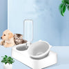 Anti-Tip Pet Bowl with Automatic Waterer - Small