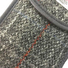 Tweed Double Layer RFID Shielded Key Bag With Keychain Anti-theft Anti-Loss Anti-Scanning Key Holder