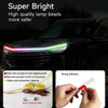Car Startup Scan Through Hood LED Daytime Running Atmosphere Light, APP Control, Length:1.8m(Symphony)