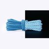 Reflective Shoe laces Round Sneakers ShoeLaces Kids Adult Outdoor Sports Shoelaces, Length:140cm(Sky Blue)