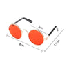 Multicolored Eye-wear Pet Cat Dog Fashion Sunglasses UV Sun Glasses Eye Protection(Brown)