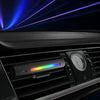 Car RGB Sound Control Pickup 3D Colorful Music USB LED Atmosphere Light (Black)