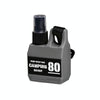 80ml Outdoor Portable Spray Bottle Refillable Camping Alcohol Squeeze Bottle With Buckle(Grey)