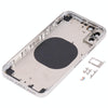 iPhone X Back Housing Cover, White (iP13 Pro Style)