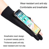 Outdoor Bicycle Riding Fishing Gloves Thin Breathable Anti-UV Sports Ice Silk Gloves, Style: Men Full Finger Gray