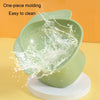Slanted Pet Bowl, Anti-Spill, Neck Protection, Grass Green - Cat & Dog