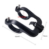 Bike Headlight Computer Bracket Handlebar Extension(Black)