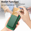 For Samsung Galaxy S24 FE 5G Retro Magsafe Card Bag PU Back Cover Phone Case(Green)