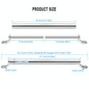 CS-859A3 Motorcycle Electric Vehicle Aluminum Alloy Extended Balance Bar Headlight Mobile Phone Bracket(Silver)