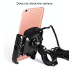 Motorcycles / Bicycle USB Charger QC 3.0 Fast Charging Phone Bracket, Suitable for 6-9cm Device(Black)