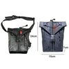 MESOROCK Outdoor Sports Motorcycle Leg Bag Waterproof Reflective Large Capacity Waist Bag(Black)