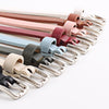 Women Hollow Rivets PU Leather Waist Belt Apparel Accessories, Size:103 x 1.4cm(Camel)
