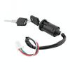 5 PCS Motorcycle Female Plug Ignition Key Switch Set