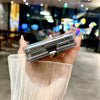 For OPPO Find N2 Flip Transparent Edge PC Folding Phone Case(Feather Yarn)