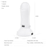 Portable Manual Thermostat Wax Machine Hair Removal Wax Bean Heater, EU Plug(White)