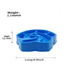 Slow Feed Dog & Cat Bowl, Conch Shape, Anti-Choke, Random Colour