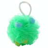 2 PCS Large Super Soft Monochrome Bath Ball(Green)