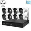 SriHome 8CH 1080P Wireless CCTV System NVS001+IPC029 UK Plug