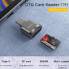Yesido GS19 USB-C / Type-C to TF Card OTG Mini Card Reader(Black)