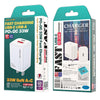 WK WP-U140 33W Power Series USB+USB-C/Type-C Fast Charger, Specifications: US Plug(White)