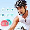 Electric Bike Motorcycle Helmet Jaw Guard Chin Rest(Blue)