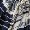 180 X 85cm  Women Cotton And Linen Scarf Retro Splicing Bohemian Printed Silk Shawl SL2008-009