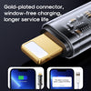 JOYROOM S-UL012A12 USB-A to 8 Pin 2.4A Sync Data Cable, Cable Length:1.2m(Black)