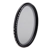 77mm ND Fader Neutral Density Adjustable Variable Filter ND 2 to ND 400 Filter(Black)