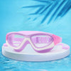HAIZID Children Large Frame Anti-fog HD Diving Goggles(5021 Purple)