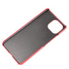 For Xiaomi Mi 11 Lite Shockproof Crocodile Texture PC + PU Case(Black)
