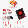 60pcs / Set Children Simulation Kitchen Cooking Toys Pretend Play Educational Toys Set