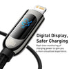 Baseus CATLSK-01 20W USB-C / Type-C to 8 Pin Display Fast Charging Data Cable, Cable Length: 1m(Black)