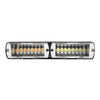 DC 12V 4.2W 16LEDs Crystal Lamp Beads Car Windshield Warning Lamp 18 Flash Patterns(Adjustable)
