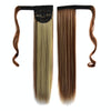 12H613# Invisible Seamless Bandage-style  Wig Long Straight Hair Wig Ponytail